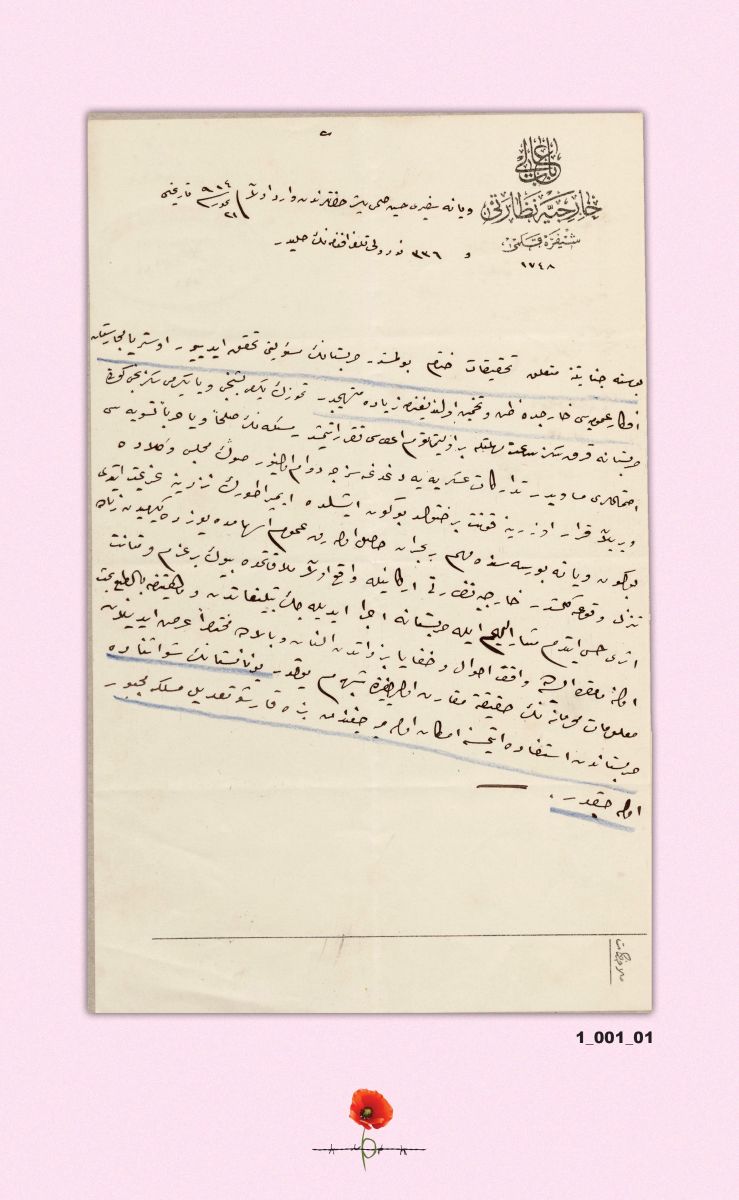 Birinci Dünya Savaşı'nın tarihî belleği Devlet Arşivlerinde korunuyor